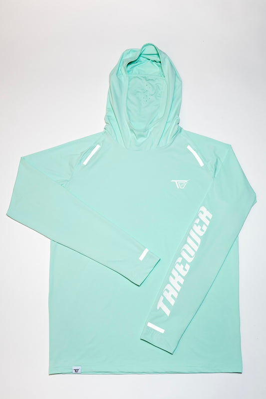 Takeover High Performance Hoodie "Mint"