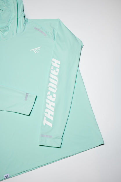 Takeover High Performance Hoodie "Mint"